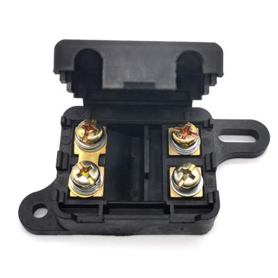 Dustproof PA66 Bolt On Fuse Holder ANS 2 In 1 Twin Midi Fuse Holder
