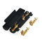 6.3x32 16 Gauge Snap Inline Fuse Holders Black PA66 PP Hinge Type